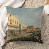 Palazzo DucaleおよびRivaのdegli Schiavoni、Venic クッション (ブランケット)