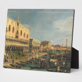 Palazzo DucaleとRiva degli Schiavoni（ヴェニック） フォトプラーク (側面)