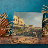 Palazzo DucaleとRiva degli Schiavoni（ヴェニック） フォトプラーク (側面)