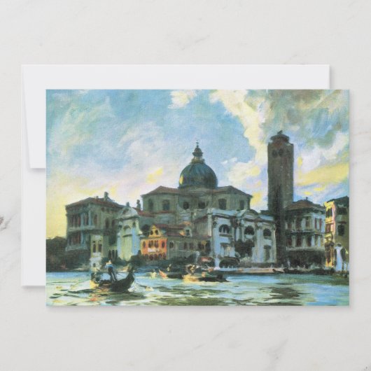 Palazzo Labia, Venice by John Singer Sargent (正面)