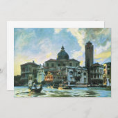 Palazzo Labia, Venice by John Singer Sargent (正面/裏面)