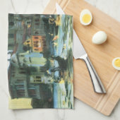 Palazzo Labia, Venice by John Singer Sargent キッチンタオル (四つ折り)