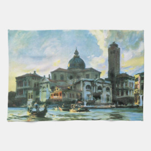 Palazzo Labia, Venice by John Singer Sargent キッチンタオル