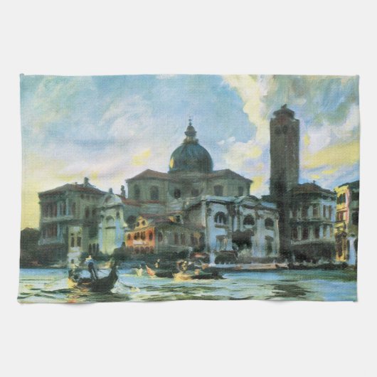 Palazzo Labia, Venice by John Singer Sargent キッチンタオル (横)