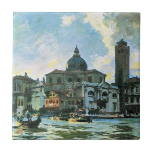 Palazzo Labia, Venice by John Singer Sargent タイル (正面)