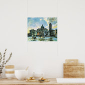 Palazzo Labia, Venice by John Singer Sargent ポスター (キッチン)