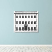 Palazzo of Alesandrino, Piazza SS Apostol キャンバスプリント (インサイチュ (ウッドフロア))