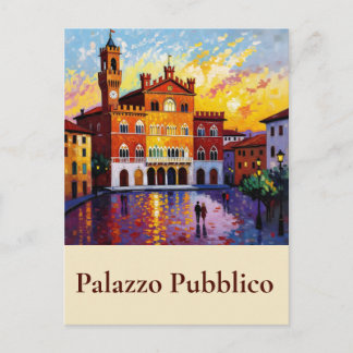 Palazzo Pubblico - Siena, Tuscany, central Italy ポストカード