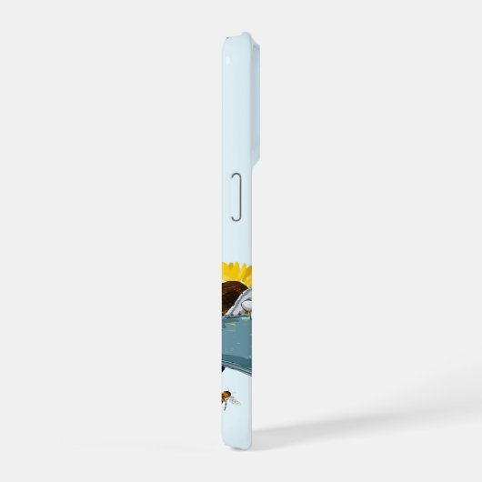 Pale Aqua Figaro phone case - telefoonhoesje iPhoneケース (右側面)