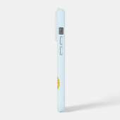 Pale Aqua Figaro phone case - telefoonhoesje iPhoneケース (左側面)