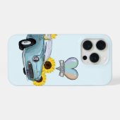 Pale Aqua Figaro phone case - telefoonhoesje iPhoneケース (裏面横)