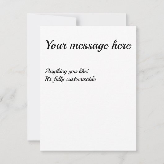 Pale blue and black diamond pattern 出欠カード (裏面)