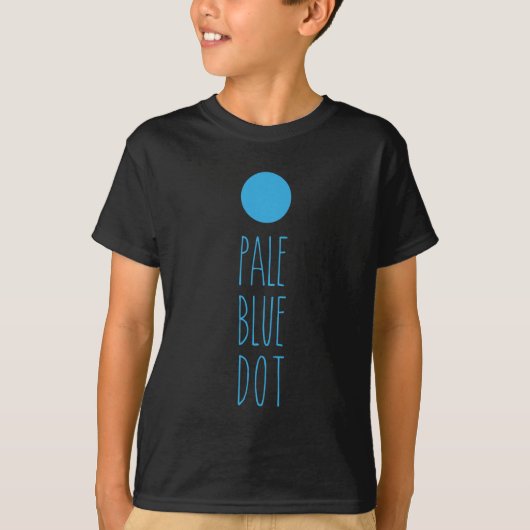 Pale Blue Dot Tシャツ (正面)