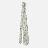 Pale Gold 1880s Melee Weapons Necktie ネクタイ (裏面)
