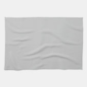 Pale Gray Geometric Pattern - Summer Decor キッチンタオル (横)