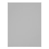 Pale Gray Geometric Pattern - Summer Decor ポスター (正面)