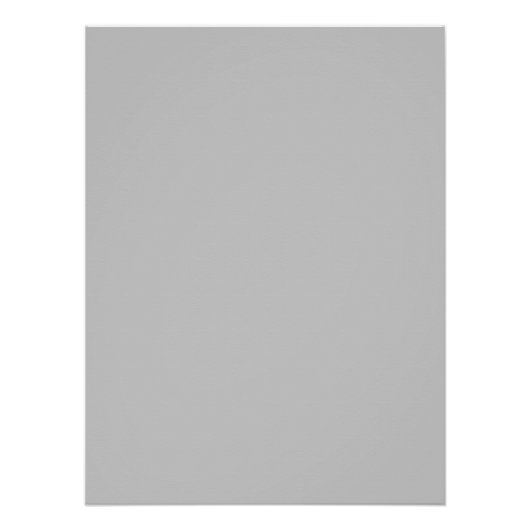 Pale Gray Geometric Pattern - Summer Decor ポスター (正面)