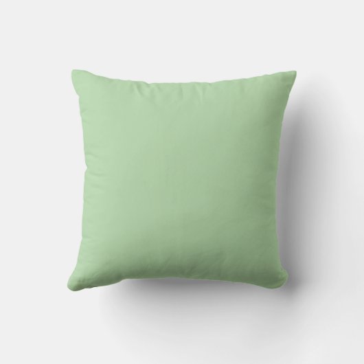🌳 Pale Green Tree of Life Throw Pillow クッション (裏面)