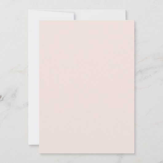 Pale Lavender Ethereal Spring Wedding 招待状 (裏面)