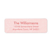 Pale on Pink Chrysanthemum ラベル (正面)