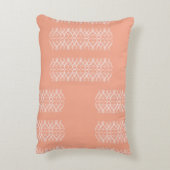 Pale Orange Accent Pillow アクセントクッション (裏面(縦))