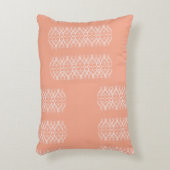Pale Orange Accent Pillow アクセントクッション (正面(垂直))