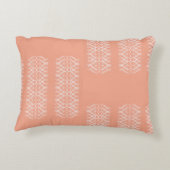 Pale Orange Accent Pillow アクセントクッション (裏面)