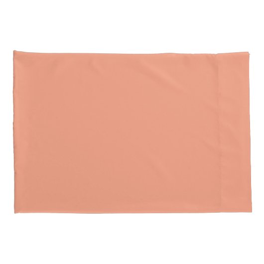 Pale Orange Pillowcase 枕カバー (裏面-右)