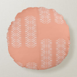 Pale Orange Round Pillow ラウンドクッション