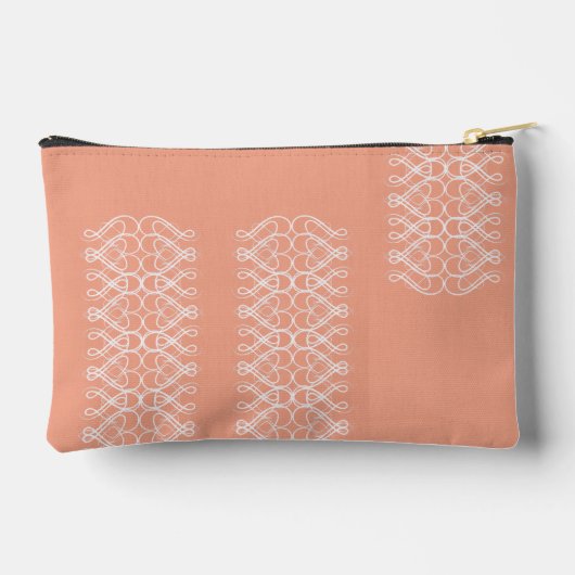 Pale Orange Small アクセサリーポーチ (裏面)
