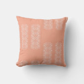 Pale Orange Throw Pillow クッション (正面)