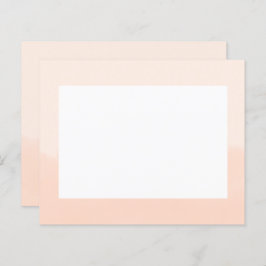 Pale Orange Watercolor Abstract Paper Sheet