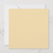 Pale Peach Folded Thank You Card サンキューカード (裏面)