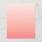 Pale pink and peach gradient チラシ (裏面)
