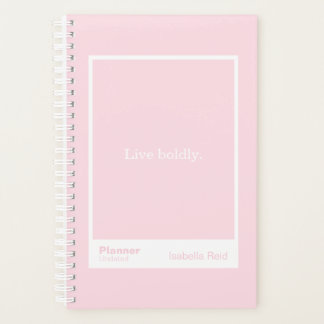 Pale Pink Block Quote | Fully Customizable プランナー手帳