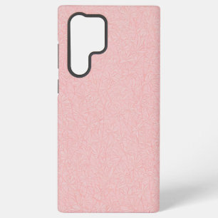 Pale Pink Botanical Pattern Phone Case Samsung Galaxy S22 Ultraケース