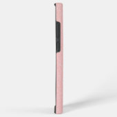 Pale Pink Botanical Pattern Phone Case  Samsung Galaxyケース (右側面)