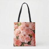 Pale Pink Carnations Tote Bag トートバッグ (正面)