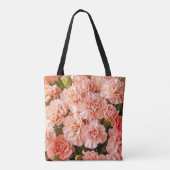 Pale Pink Carnations Tote Bag トートバッグ (裏面)