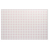 Pale Pink & White Buffalo Plaid ファブリック (ファットクウォーター)