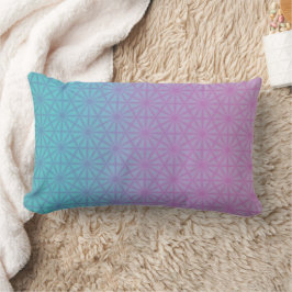 Pale purple gradient throw pillow ランバークッション