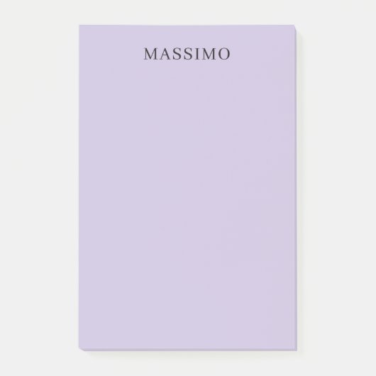 Pale Purple Professional Unique Classical Own Name ポストイット (正面)