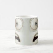 Pale Sarcastic Face 3D Mug Wrap コーヒーマグカップ (中央)