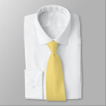 Pale Yellow Hidden Initials Solid Color ネクタイ<br><div class="desc">Pale Yellow Hidden Initials Solid Color. For weddings or everyday use, with initials hIdden on the back which you can easily personalise or delete if not required. Can be changed to any color of your choice via the Customize Further option, or please message me if you need help with this....</div>