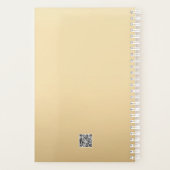 Pale Yellow Rose Secret Gardens Planner プランナー手帳 (裏面)