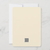 Pale Yellow Rose Thank You Card サンキューカード (裏面)