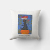 Palenquera yのrosasの枕 クッション (裏面)