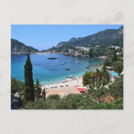 Paleokastritsaギリシャ ポストカード