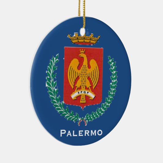 Palermo*のシシリーのクリスマスのオーナメント セラミックオーナメント (右)