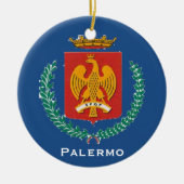 Palermo*のシシリーのクリスマスのオーナメント セラミックオーナメント (正面)